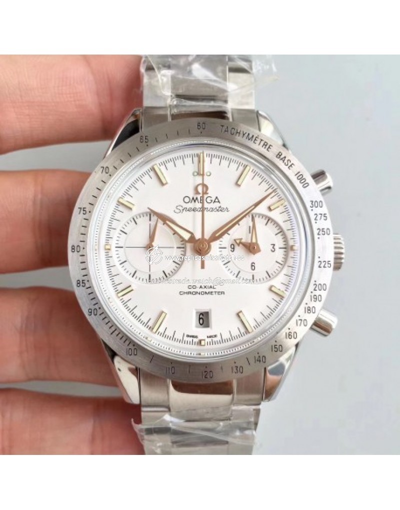 Omega Speedmaster ’57 Co-Axial Chronograph 41.5MM 331.10.42.51.02.002 OM Stainless Steel White 